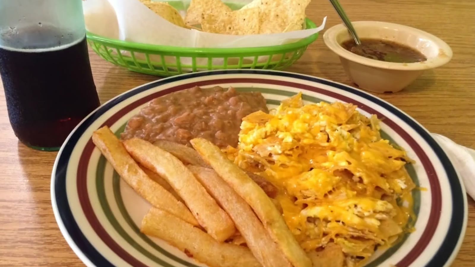 A Mexican breakfast plate from Trigo’s