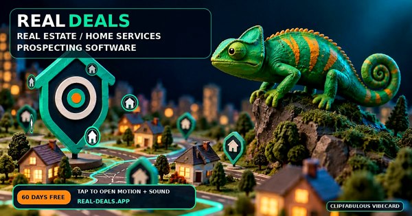Real Deals real estate and home services prospecting software